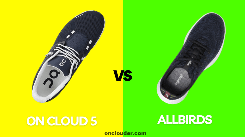 On Cloud 5 vs Allbirds