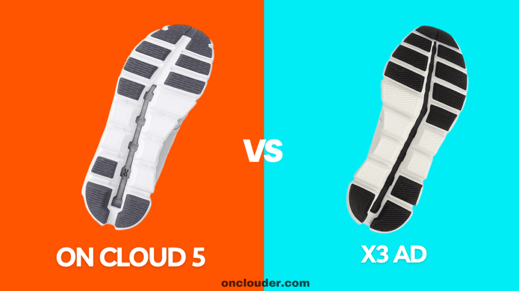 On Cloud 5 vs x3 Ad