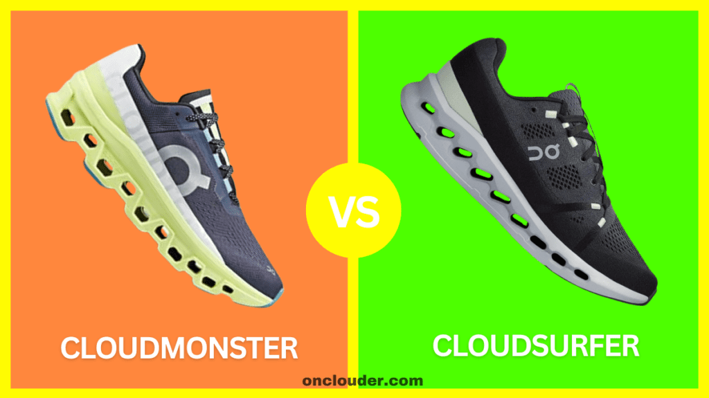 Cloudmonster vs CloudSurfer