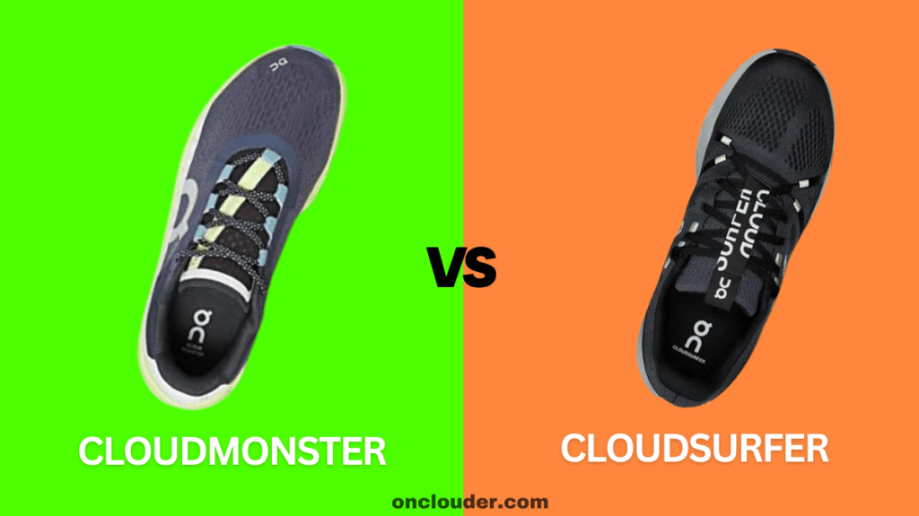 Cloudmonster vs CloudSurfer