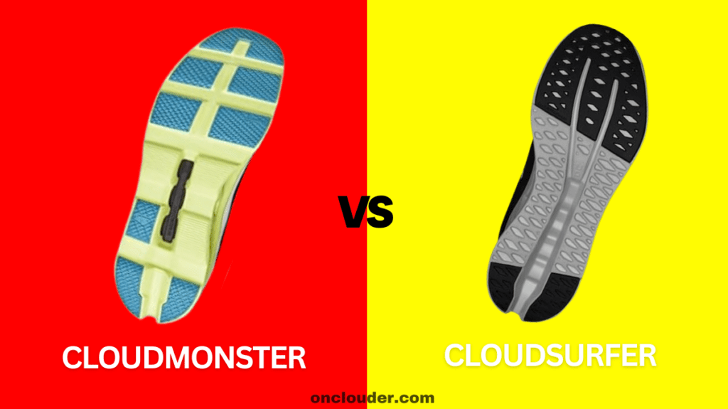 Cloudmonster vs CloudSurfer