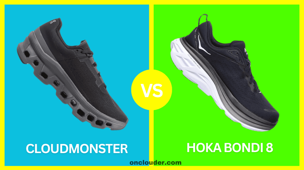 Cloudmonster vs Hoka Bondi 8