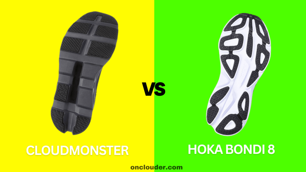 Cloudmonster vs Hoka Bondi 8