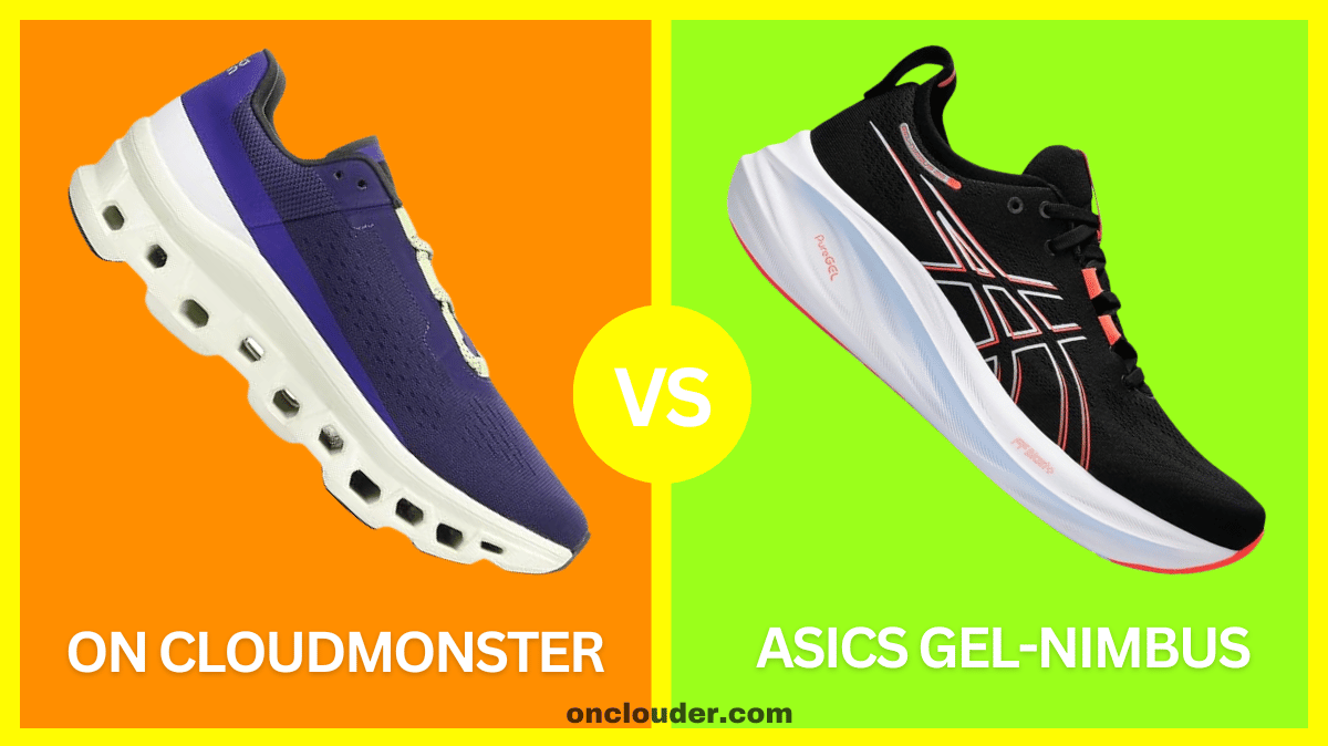 On Cloudmonster vs ASICS Gel-Nimbus