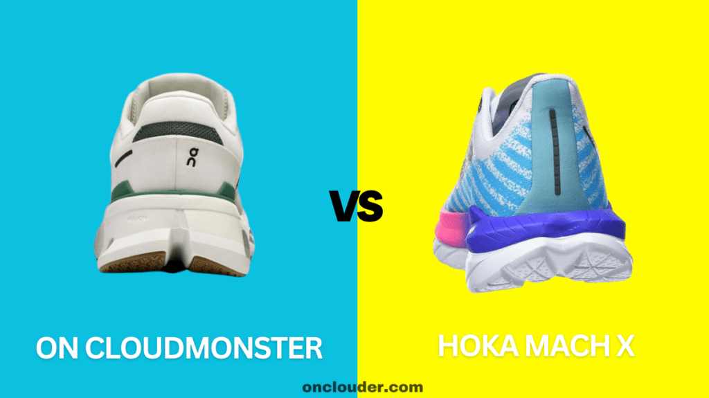 On Cloudmonster vs Hoka Mach X