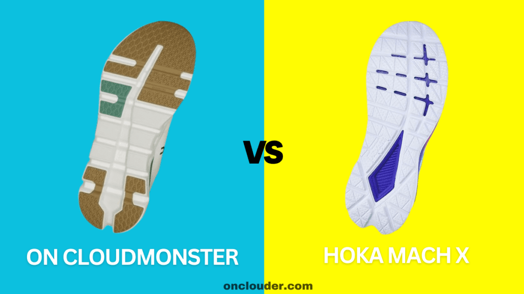 On Cloudmonster vs Hoka Mach X