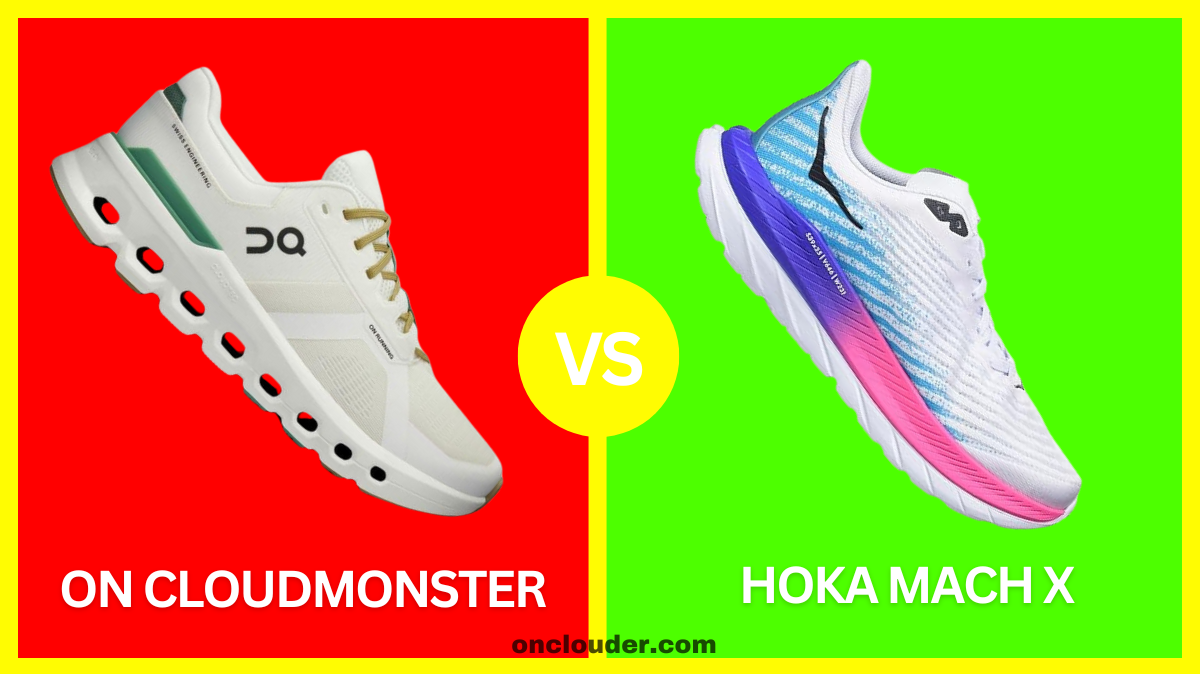 On Cloudmonster vs Hoka Mach X