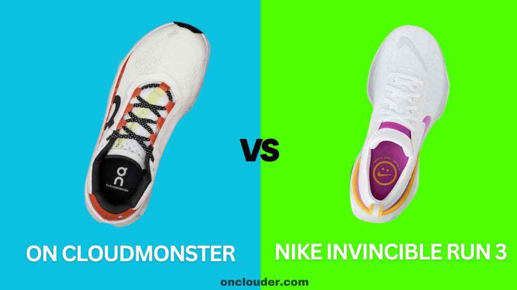 On Cloudmonster vs Nike Invincible Run 3