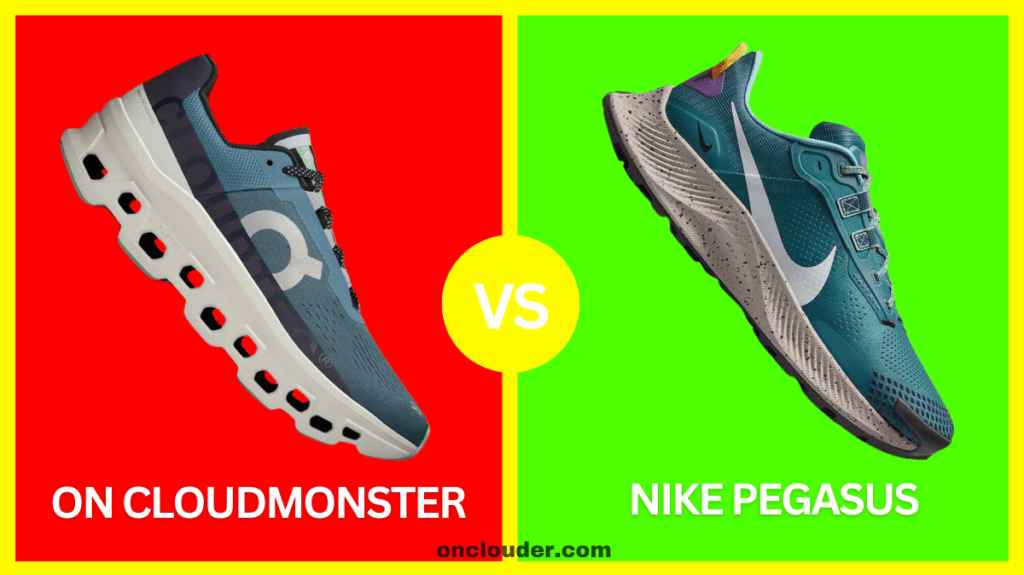 On Cloudmonster vs Nike Pegasus