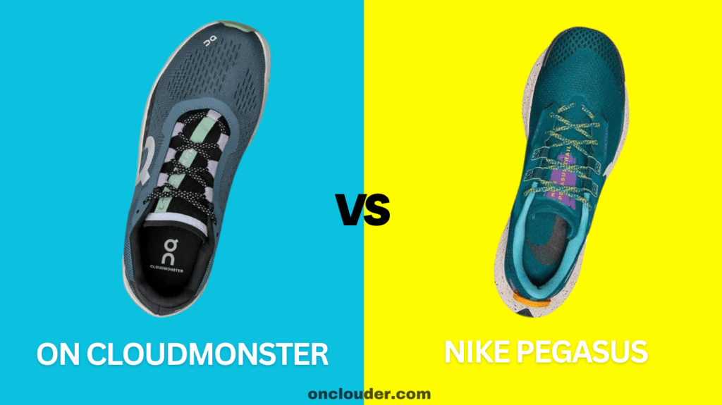 On Cloudmonster vs Nike Pegasus