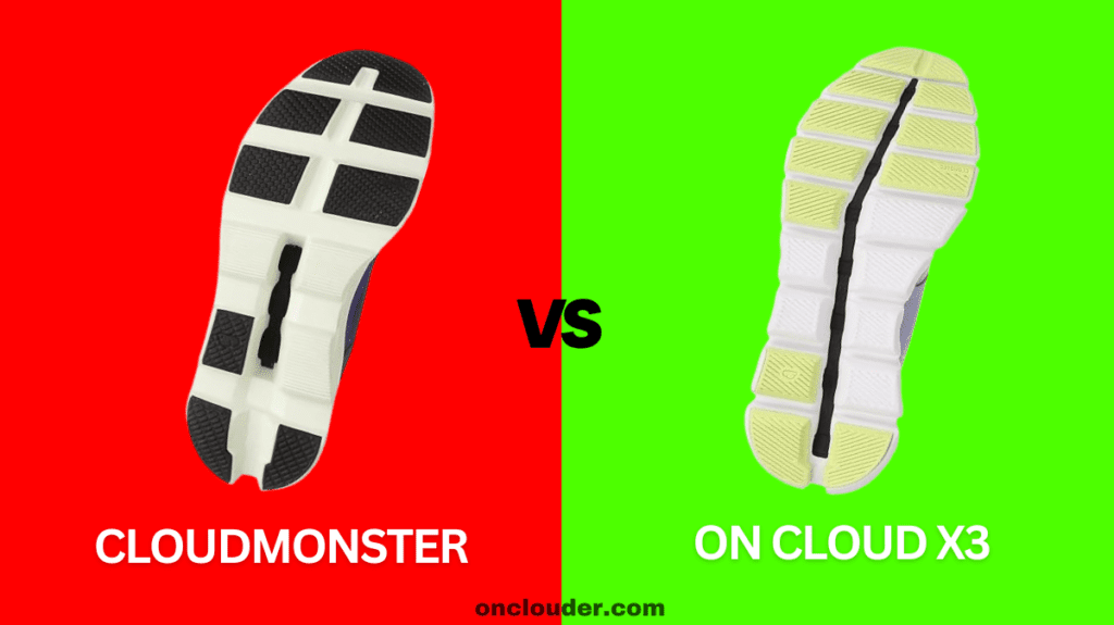 On Cloudmonster vs On Cloud X3