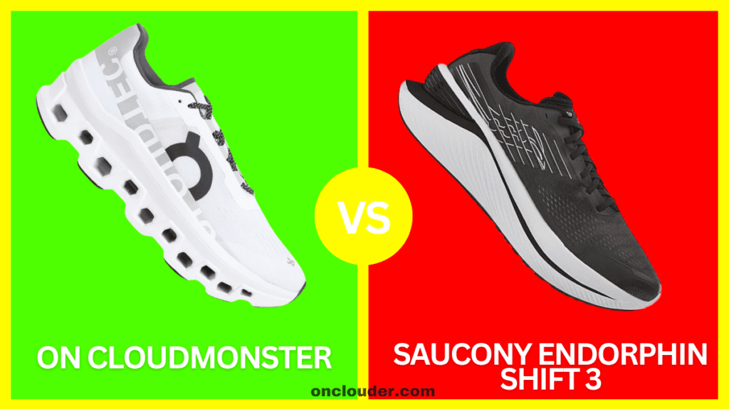 On Cloudmonster vs Saucony Endorphin Shift 3