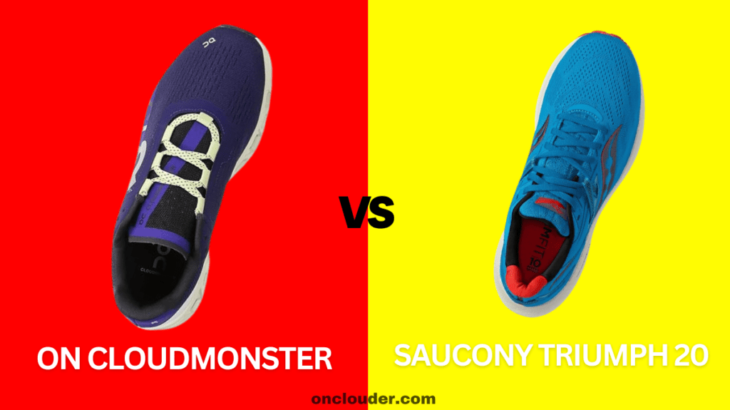 On Cloudmonster vs Saucony Triumph 20