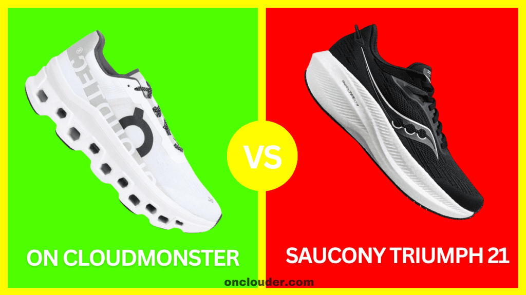 On Cloudmonster vs Saucony Triumph 21