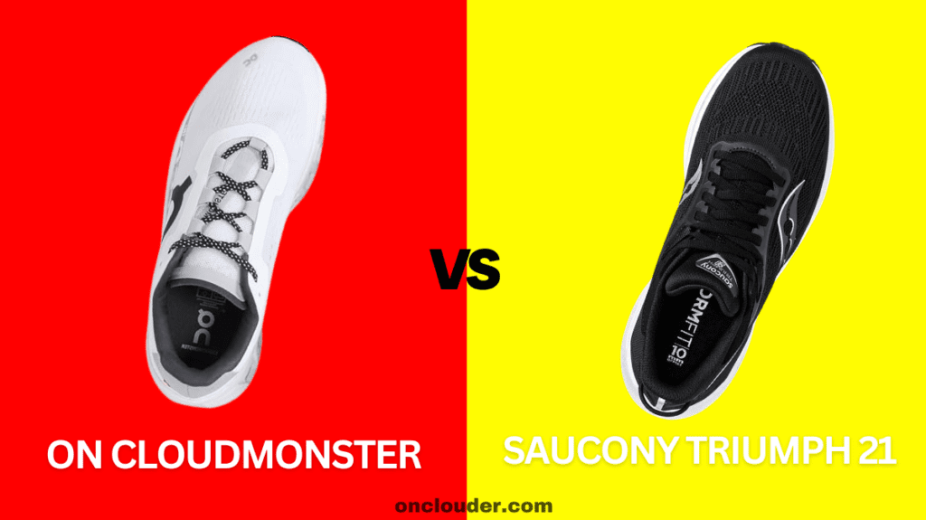 On Cloudmonster vs Saucony Triumph 21