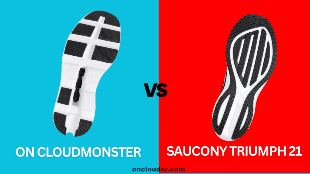 On Cloudmonster vs Saucony Triumph 21