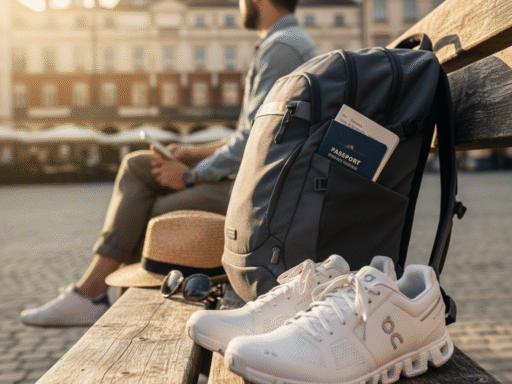 On Cloud shoes for travel
