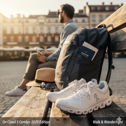On Cloud shoes for travel