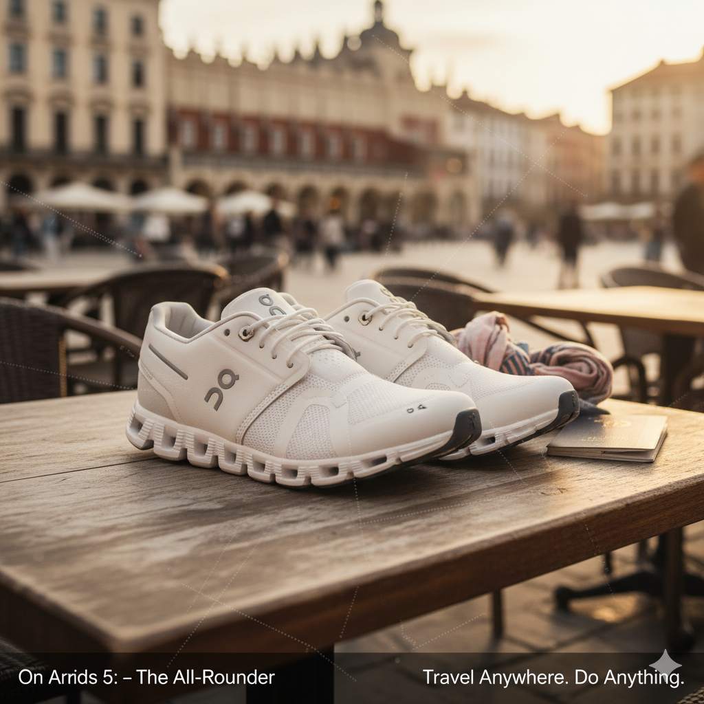 On Cloud 5 – The All-Rounder Travel Shoe