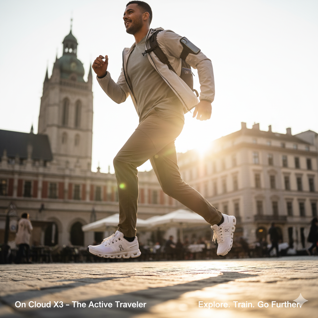 On Cloud X3 – For the Active Traveler