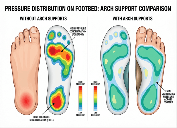 The Best Arch Support Pads for Shoes to End Foot Pain