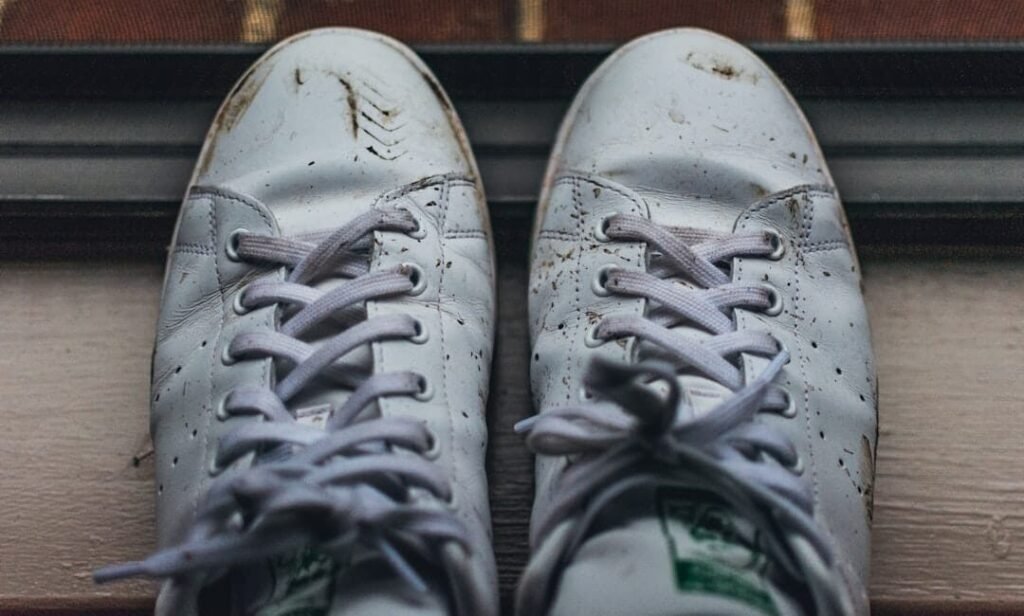 best way to clean mesh sneakers