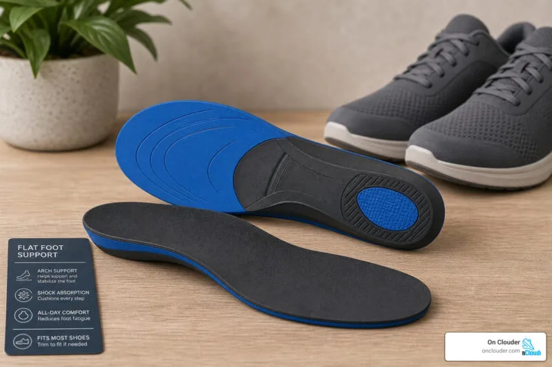 Heavy Duty Support: Best Men’s Insoles for Flat Feet