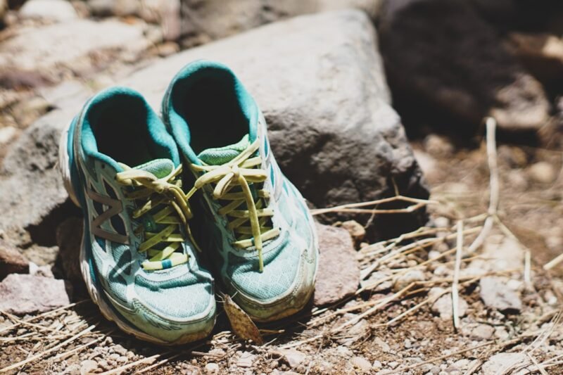 cleaning On running shoes