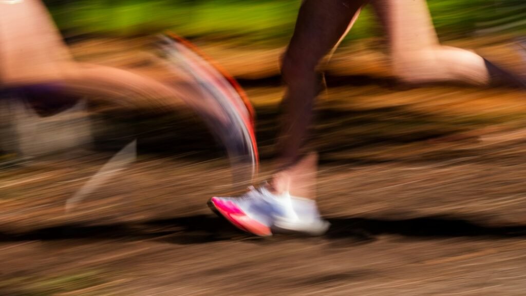 runner with heel pain