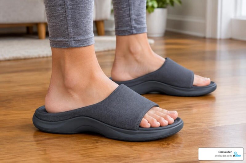 The Comfiest House Slides for Plantar Fasciitis Relief